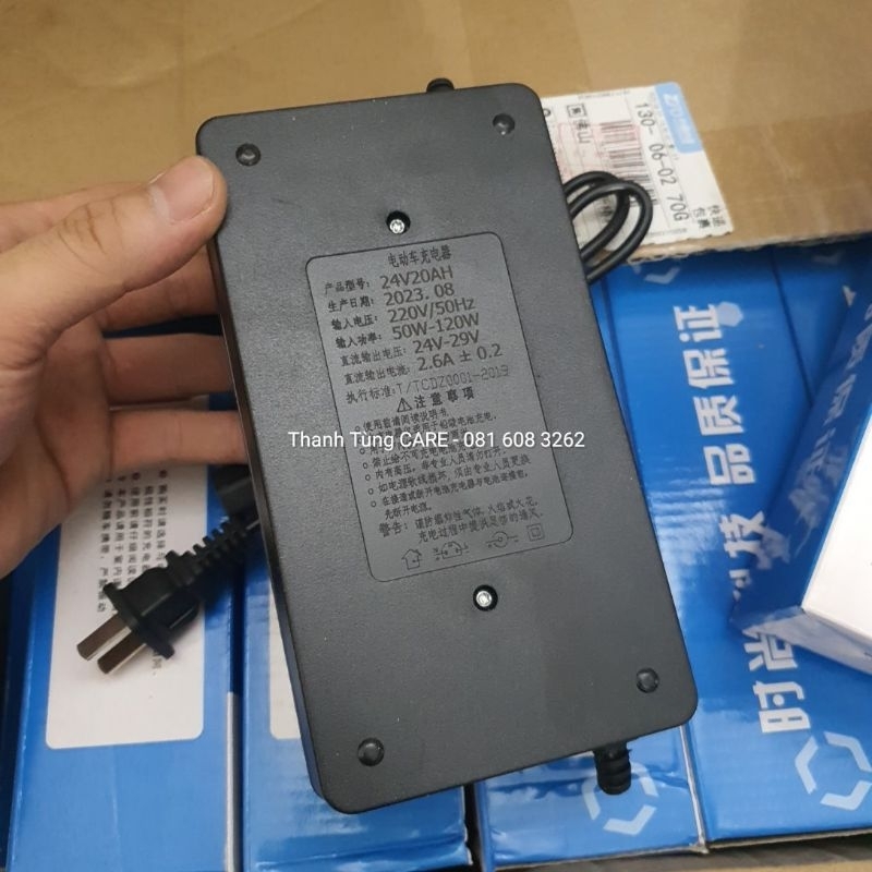 Sạc 24V-20Ah cho ắc quy xe trẻ em | Sạc pin cho ắc quy chì 24V