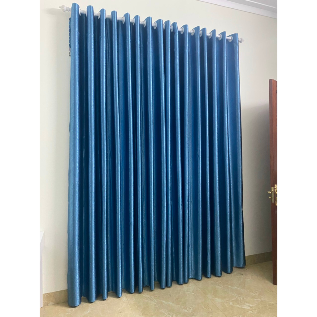 Rèm Vải Gấm Dày Đẹp, Rèm Cửa Sổ Vải Gấm Cản Nắng Siêu Đẹp