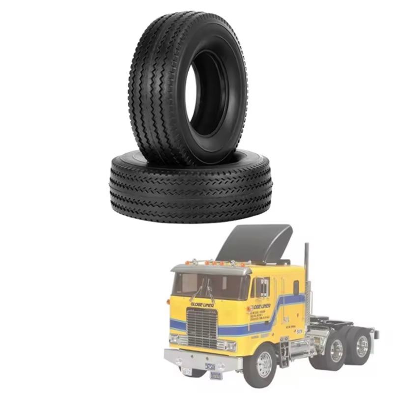 Bộ mâm vỏ bánh trước kim loại xe tải tamiya rc 1/14