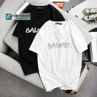 Áo thun nam cổ tròn b.lance vải cotton kenstore89 atp187