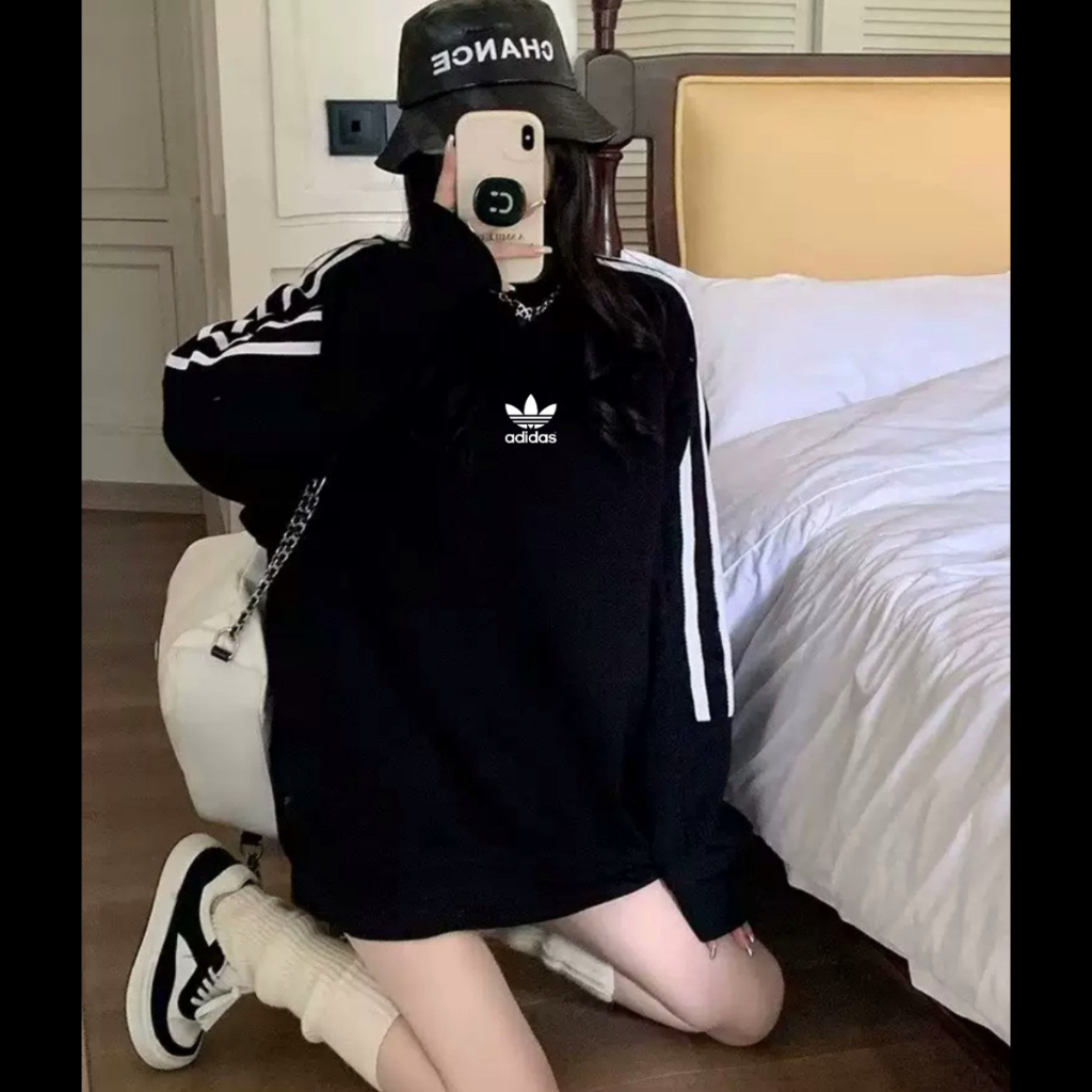 Áo sweater adidas chính hãng , Áo nỉ dài tay chuẩn from nam nữ , tag mác đầy đủ COOL STORE 203