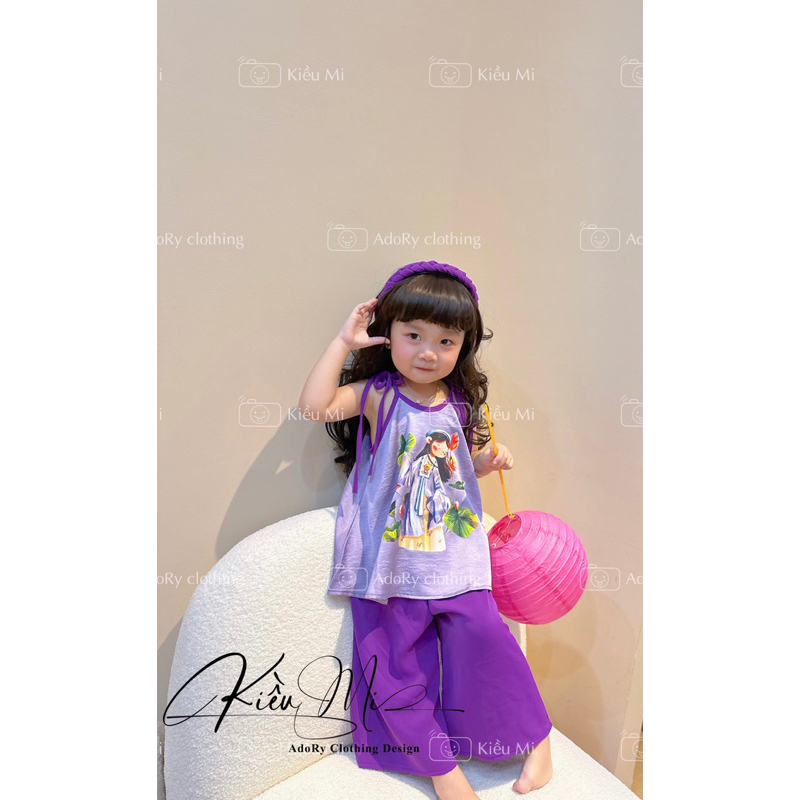 Yếm lụa T.Ơ T.Ằ.M thiết kế siêu đẹp cho bé