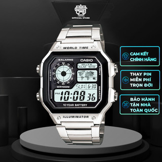 Đồng Hồ Nam Casio AE-1200WHD-1 Pin 10 Năm, Chống Nước 100m, Size 42mm, Bảo Hành 01 Năm, Hàng Chính Hãng 1994s WATCH