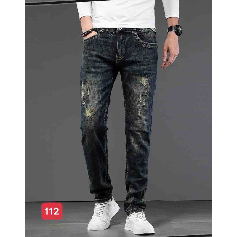 Quần jean nam chất liệu cotton co giãn thoải mái hàng mới về hot trend trẻ trung năng động nhanh tay thêm vào giỏ hàng