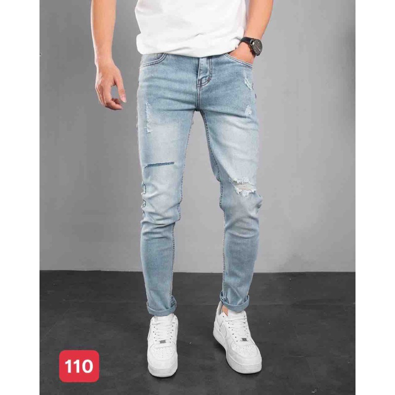 Quần jean nam chất liệu cotton co giãn thoải mái hàng mới về hot trend trẻ trung năng động nhanh tay thêm vào giỏ hàng