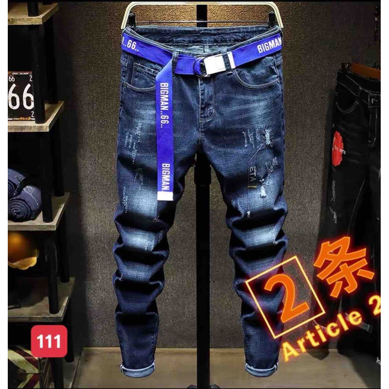 Quần jean nam chất liệu cotton co giãn thoải mái hàng mới về hot trend trẻ trung năng động nhanh tay thêm vào giỏ hàng