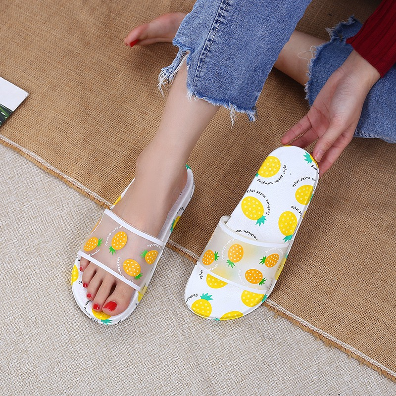 Dép Trái cây quai ngang nam nữ