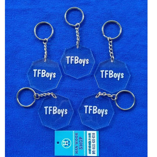 [TFBoys] Móc Khóa đa giác - có đủ mẫu thành viên Vương Tuấn Khải Nguyên Dịch Dương Thiên Tỉ (khắc theo yêu cầu)