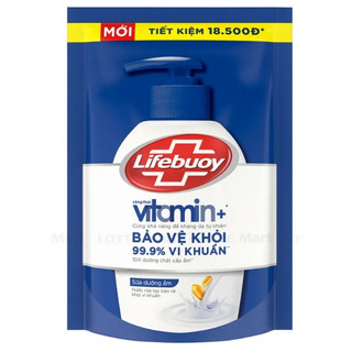 Nước rửa tay Lifebuoy Vitamin Sữa Dưỡng Ẩm/Chanh Khử Mùi/Vitamin Bảo Vệ Vượt Trội 10 400g