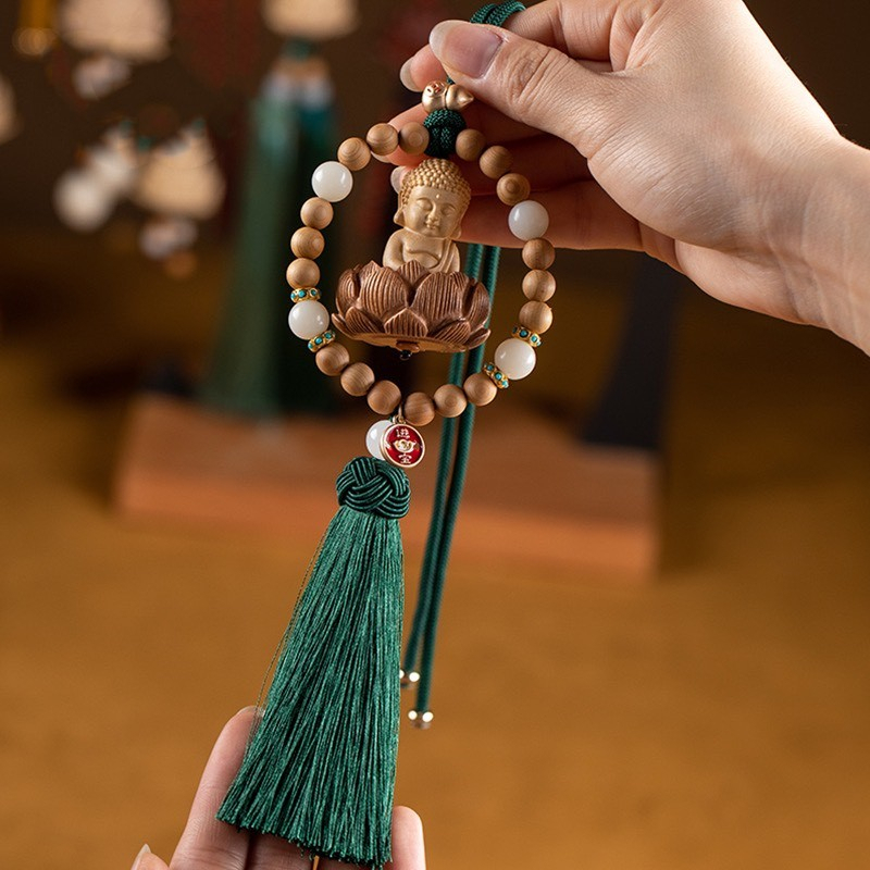 Khánh Treo Xe Trang Trí Ô Tô, Bàn Làm Việc, Khánh  Liên Trang Trí Xe Hơi, Dây Treo Trang Trí