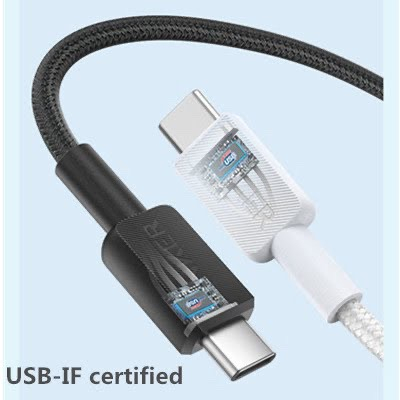 Dây sạc nhanh dù USB to Type C ANKER A81H5 A81H6 cho Samsung Androi 15W -  dài 0.9 Mét 1.8 Mét 3astore