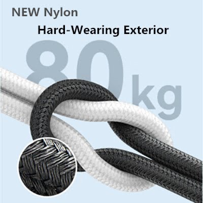 Dây sạc nhanh dù USB to Type C ANKER A81H5 A81H6 cho Samsung Androi 15W -  dài 0.9 Mét 1.8 Mét 3astore