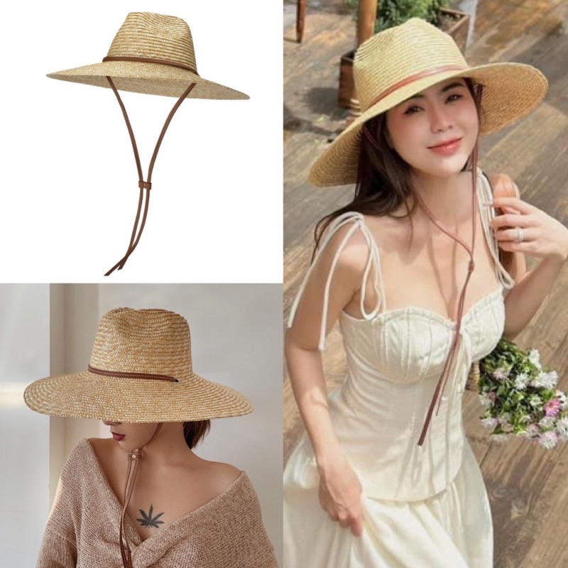 Nón Cói Mũ Cói Dây Da Xinh Xắn (loại 1 cao cấp CÓ SẴN - ĐÓNG THÙNG ĐẢM BẢO)