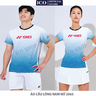 Áo cầu lông nam nữ 2065, áo thể thao nam nữ 2065