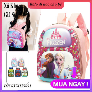 [HÀNG XỊN-CHẤT ĐẸP] Ba lô cho bé trai bé gái cực ngộ nghĩnh siêu nhẹ dành cho bé mẫu giáo, balo đi học cho bé