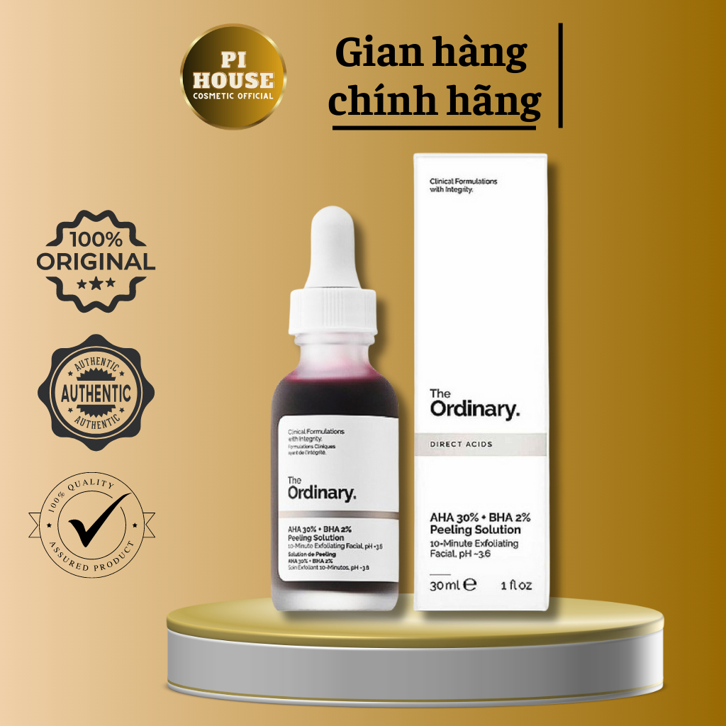 Tinh Chất Peel da The Ordinary AHA 30%+BHA 2% Peeling Solution 30ml | BigBuy360 - bigbuy360.vn