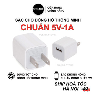 Sạc xịn 5v - 1a cho đồng hồ thông minh, giúp pin bền hơn, hạn chế lỗi nguồn, dòng ra ổn định | pukiba.com
