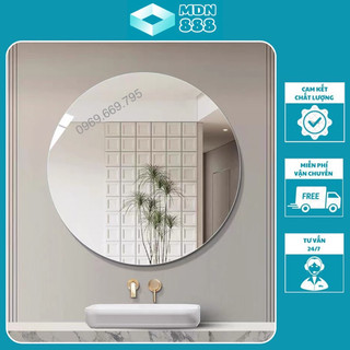 Gương dán tường , Gương treo tường decor xinh
