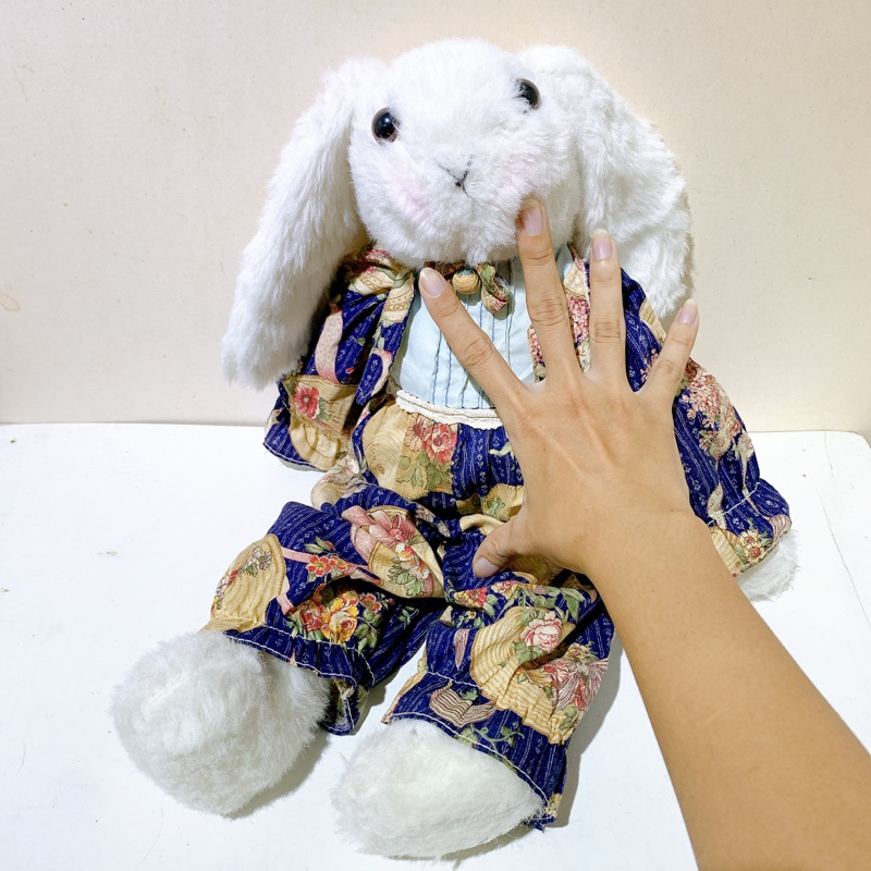 Gấu bông thỏ vintage thú nhồi bông đồ chơi dễ thương