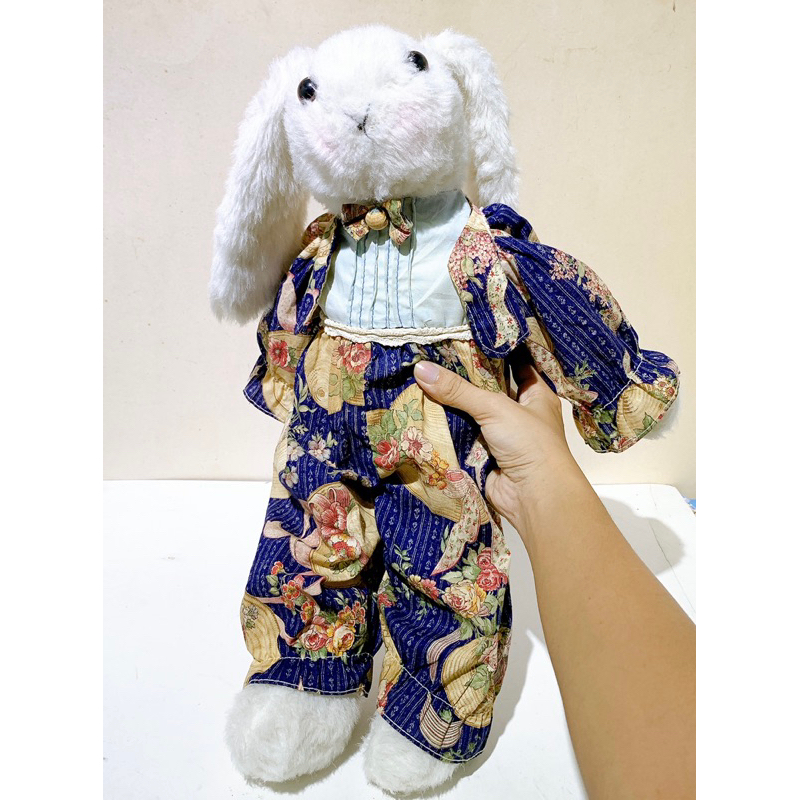 Gấu bông thỏ vintage thú nhồi bông đồ chơi dễ thương