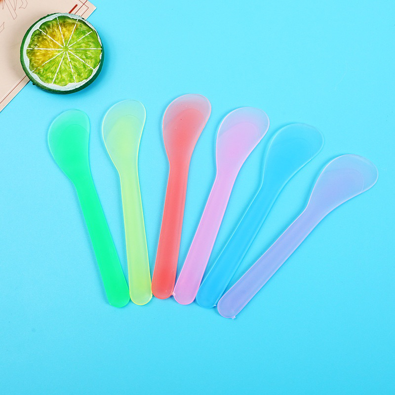 Thìa Nhựa Dẻo Trộn Mặt Nạ Chuyên Dụng Trong Spa