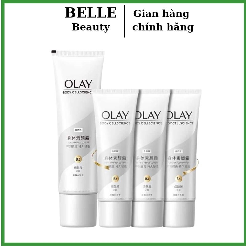 Kem dưỡng nâng tone body Olay trắng sáng tức thì 135g