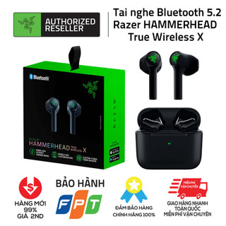 Tai nghe bluetooth Razer Hammerhead True Wireless X - chính hãng bảo hành 24 tháng FPT
