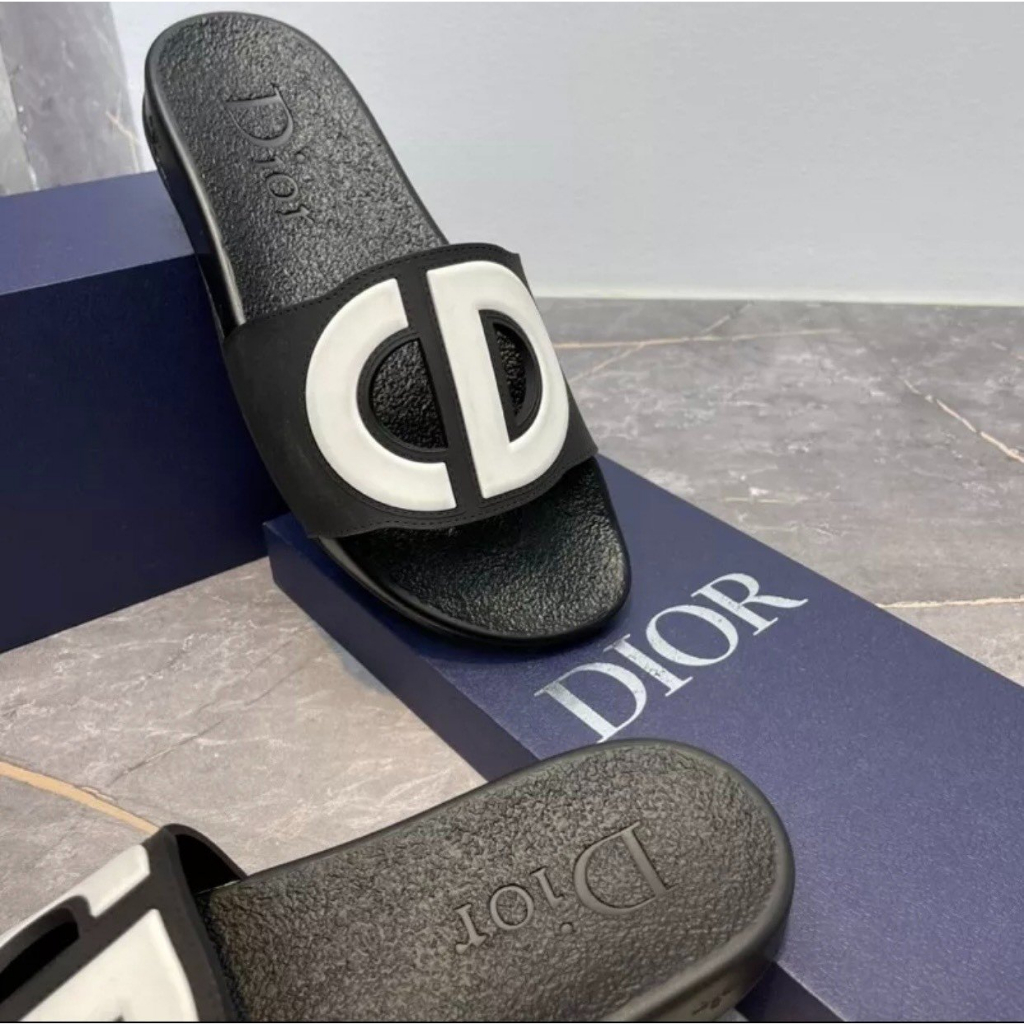 Dép Nam unisex dlor cực hót của năm họa tiết CD dập nôi - Tuandiep01.store