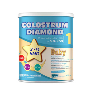 Sữa bột colostrum diamond baby 800g dành cho trẻ từ 0-12 tháng