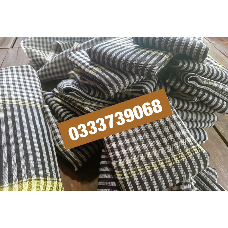 Khăn rằn Đen Trắng truyền thống_ sẵn số lượng lớn