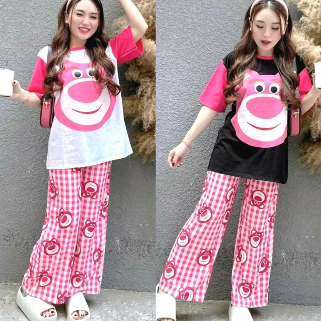 Đồ bộ nữ quần ống suông nữ cạp cao bigsize quần thun gân len tăm cotton form rộng tay lửng co giãn đẹp ESHOP DB36