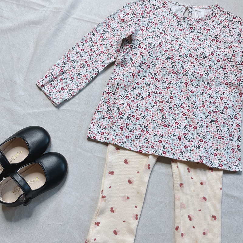 Áo thun cotton HM dài tay, Áo thu đông hiệu HM dư xịn cho bé