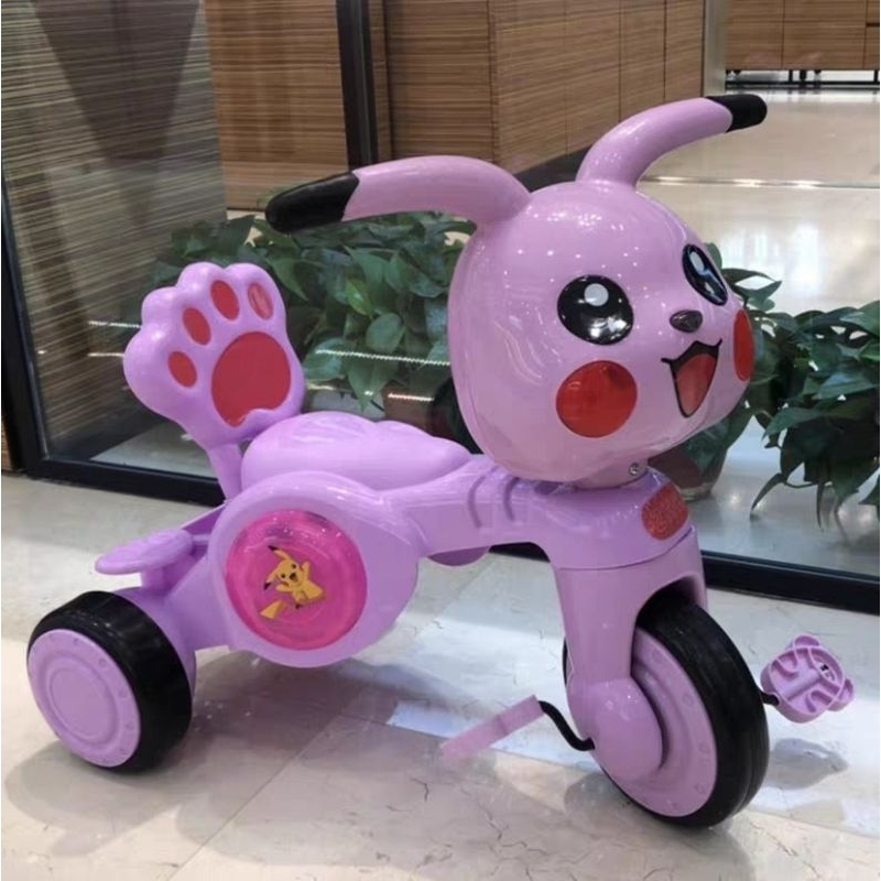 Xe đạp 3 bánh pikachu có nhạc có đèn ngộ nghĩnh