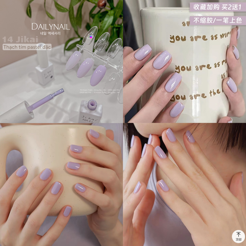 Sơn Gel Jikai lẻ màu Mã mới