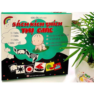 Tranh kích thích thị giác 4 chủ đề cho bé phát triển não bộ, giác quan