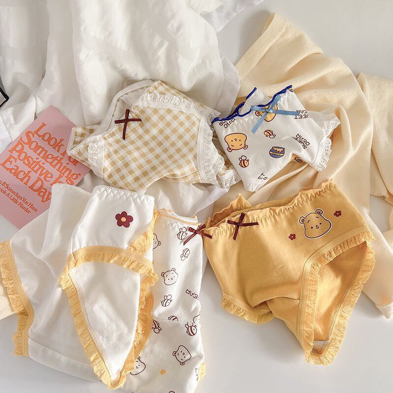 Combo 5 Quần Coton Cho Bé Gái