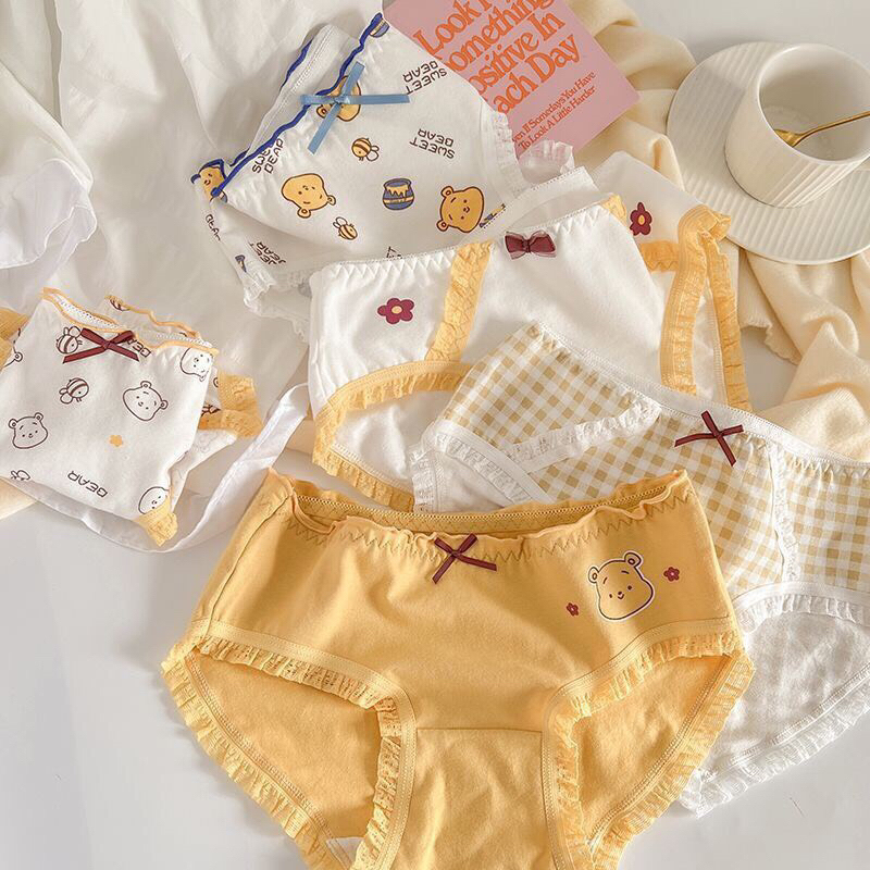 Combo 5 Quần Coton Cho Bé Gái