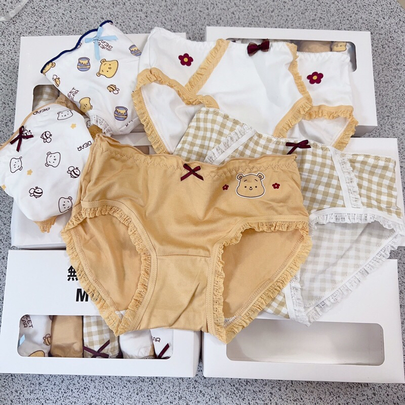 Combo 5 Quần Coton Cho Bé Gái