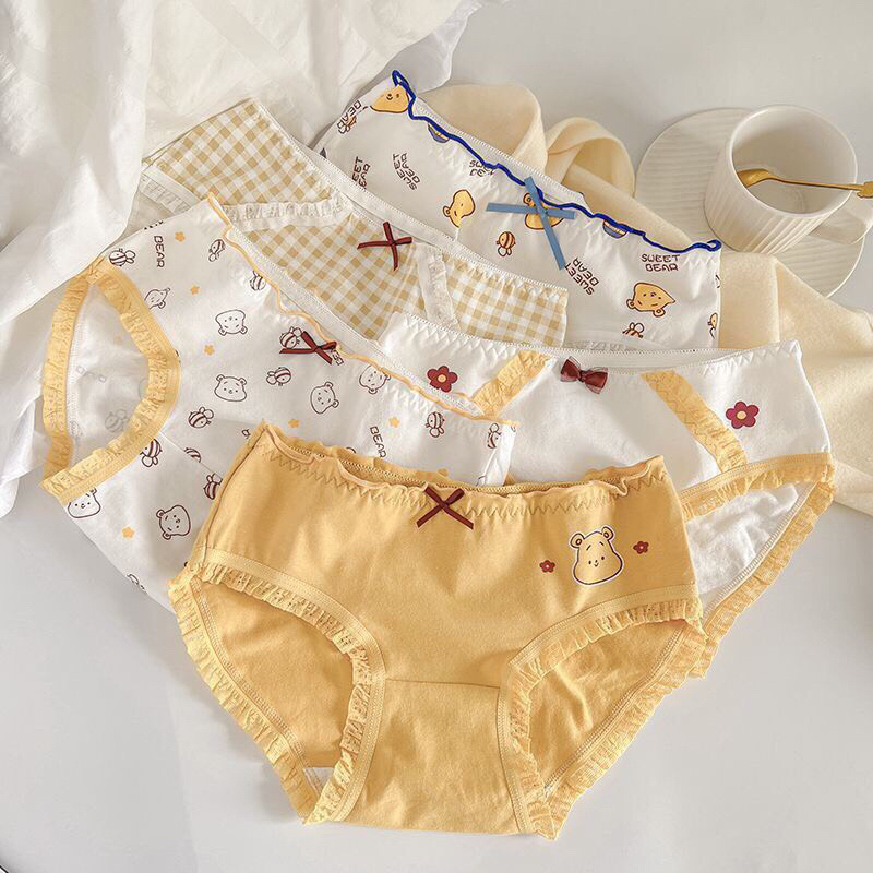 Combo 5 Quần Coton Cho Bé Gái