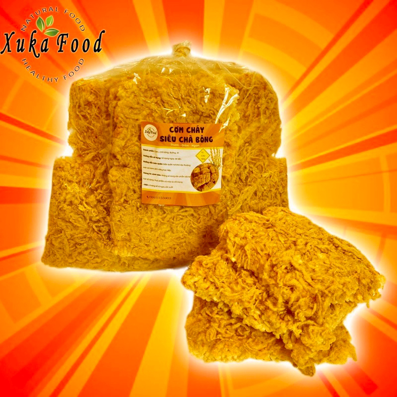 Cơm Cháy Sài Gòn Siêu Chà Bông Thơm Ngon Giòn Rụm DATE MỚI