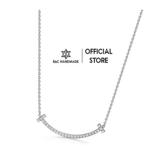 Dây chuyền Bạc Handmade.Vòng cổ nữ Smile Itaewon bạc nguyên chất-Bạc Handmade