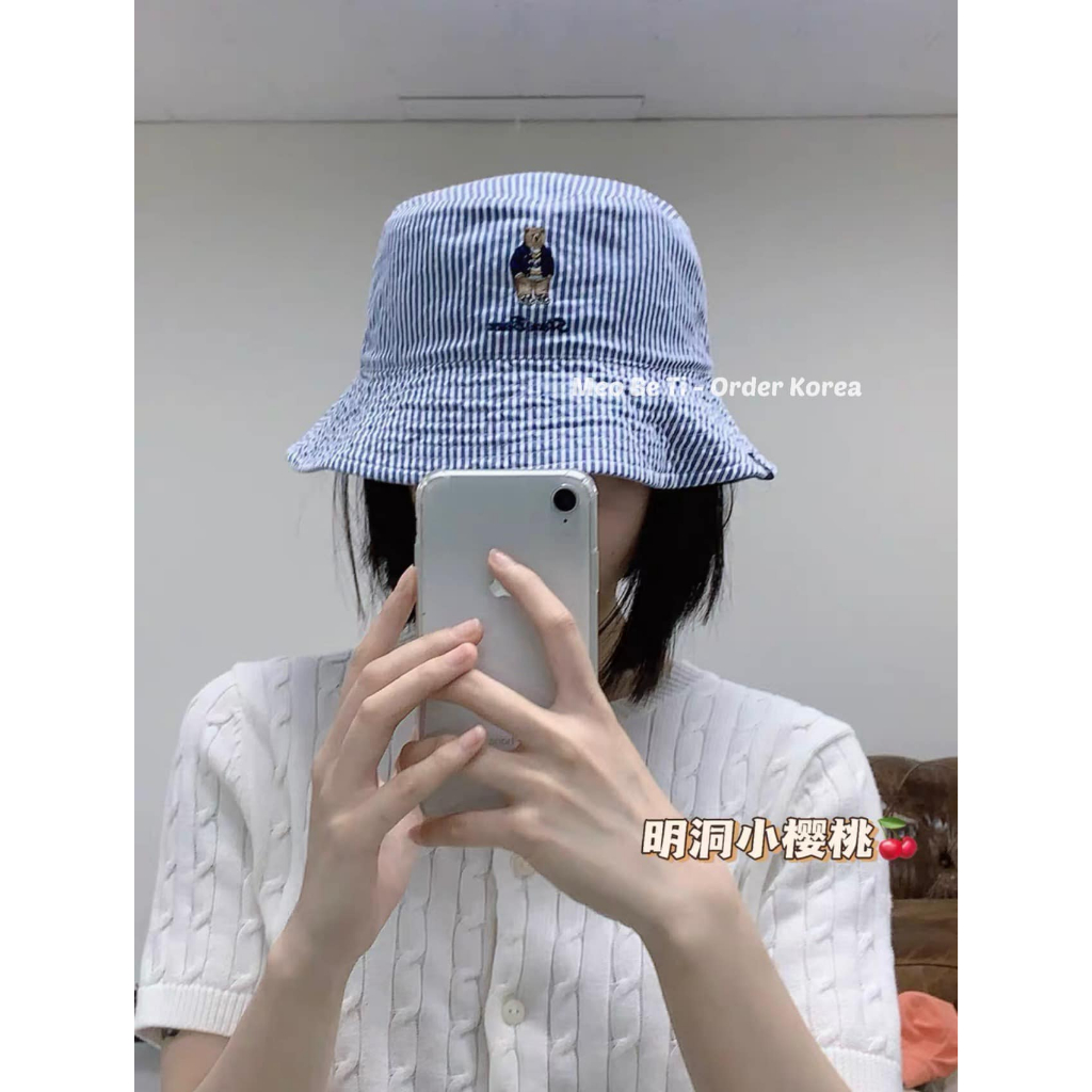 Mũ vành 2 mặt Bucket gấu mẫu mới Steve Bear