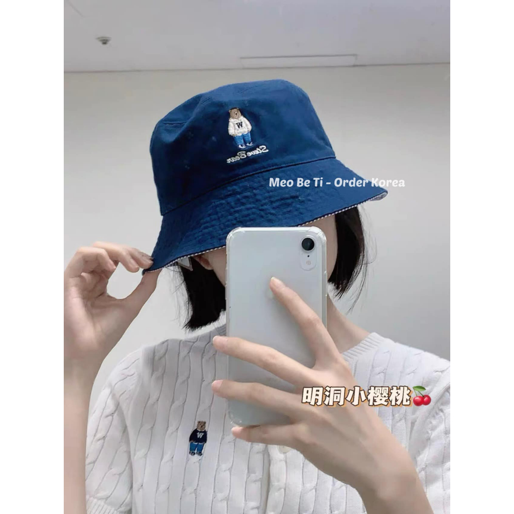 Mũ Bucket gấu mẫu mới Steve Bear