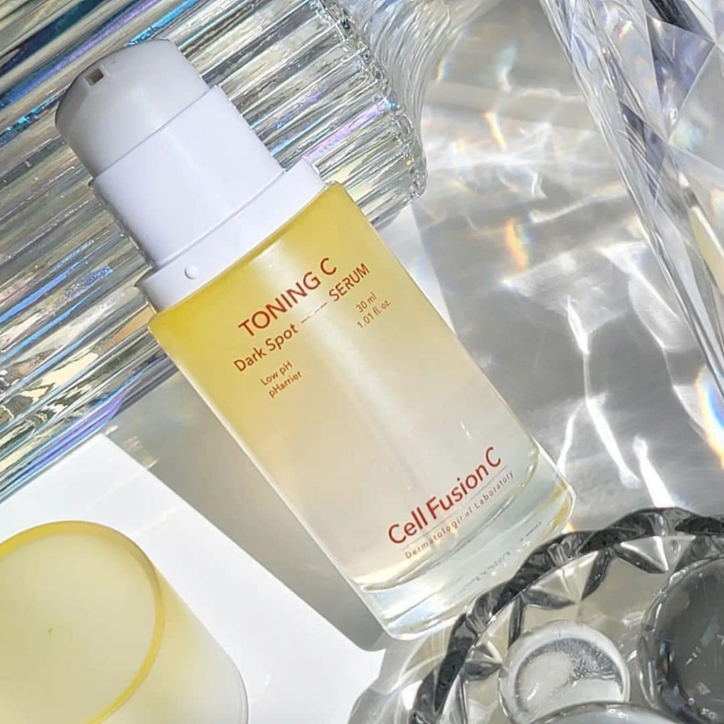 Tinh chất CELL FUSION C TONING C DARK SPOT SERUM dưỡng trắng mờ thâm nám 30ml SALE 70%