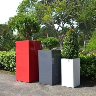 Chậu nhựa composite 40×40×40