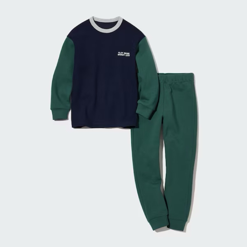Bộ quần áo nỉ Ultra strech Uni qlo kids