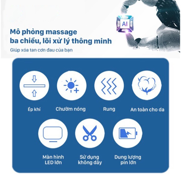 Máy Massage Đầu Gối Cao Cấp HY-991 và K-705, Máy Mát Xa Đầu Gối , Máy Massage Khớp Gối Khớp Tay Bả Vai