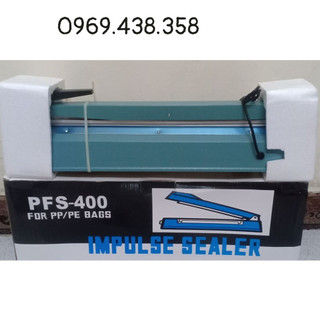 Máy hàn miệng túi pfs400 vỏ sắt- máy hàn 40cm cao cấp