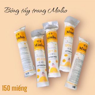 Bông tẩy trang minho 150 miếng