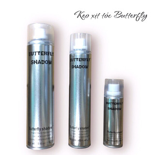 Keo xịt,tạo kiểu, giữ nếp tóc butterfly shadow 150ml -320ml - 600ml